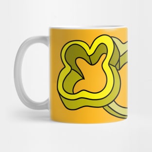 Yellow Bell Pepper Slices Mug